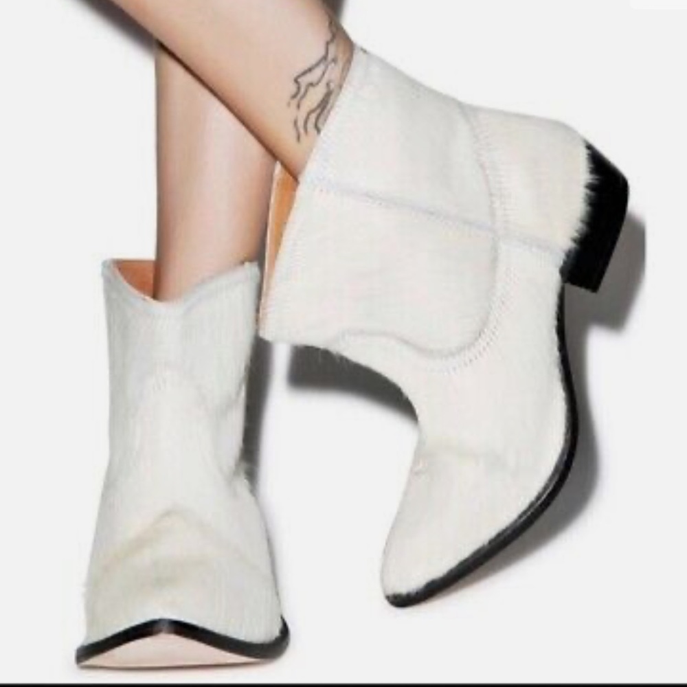ONE TEASPOON | le rebel calf hair booties